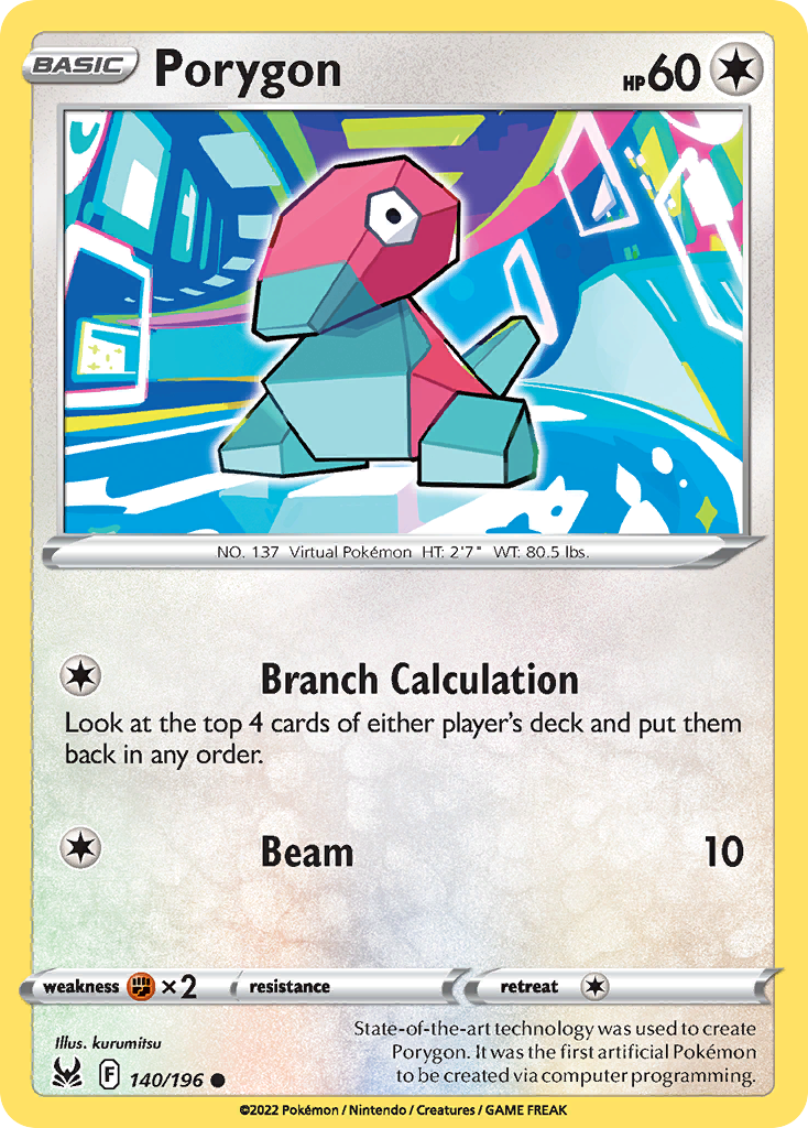 Porygon 140 / 196