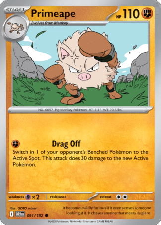 Primeape 91 / 182