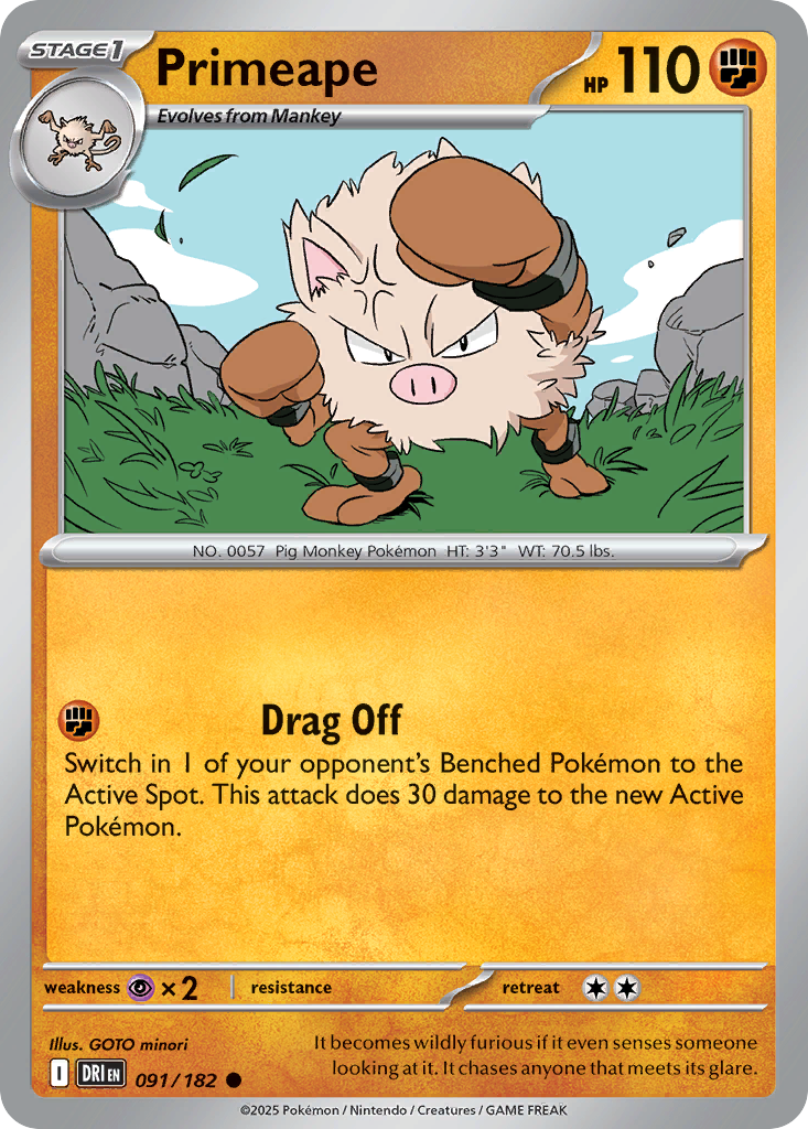 Primeape 91 / 182