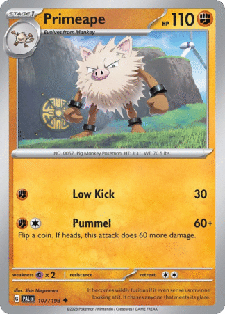 Primeape 107 / 193