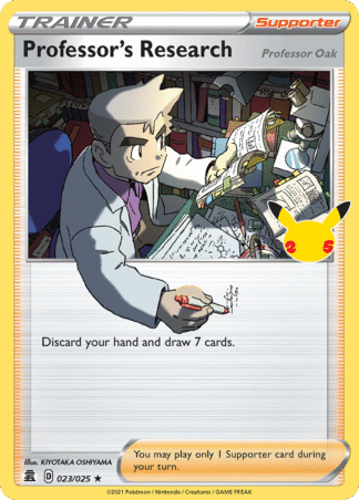 Professor’s Research (Professor Oak) 23 / 25