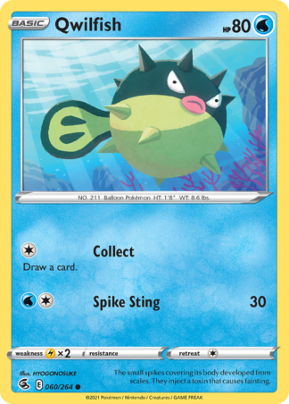 Qwilfish 60 / 264