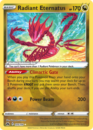 Radiant Eternatus 105 / 159
