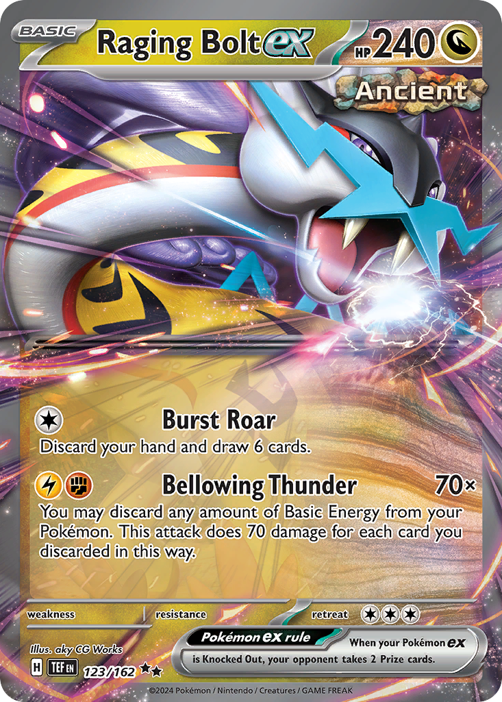 Raging Bolt ex 123 / 162