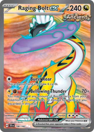 Raging Bolt ex 196 / 162