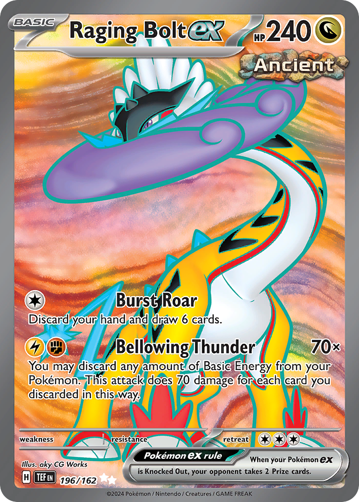 Raging Bolt ex 196 / 162