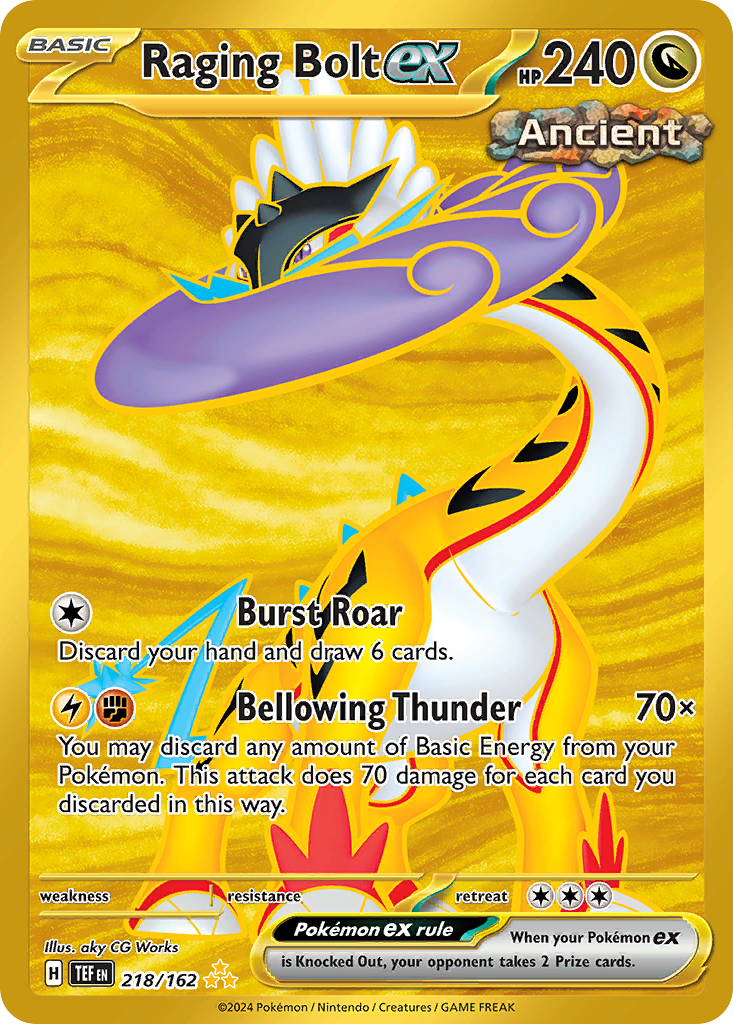 Raging Bolt ex 218 / 162