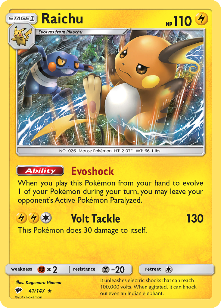Raichu 41 / 147