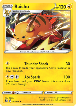 Raichu 53 / 196