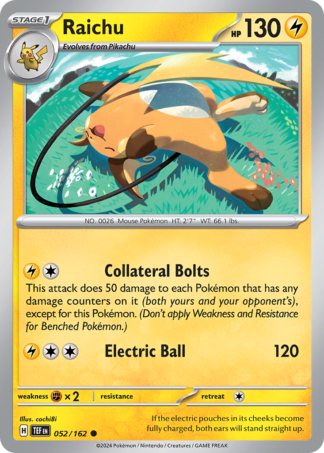 Raichu 52 / 162