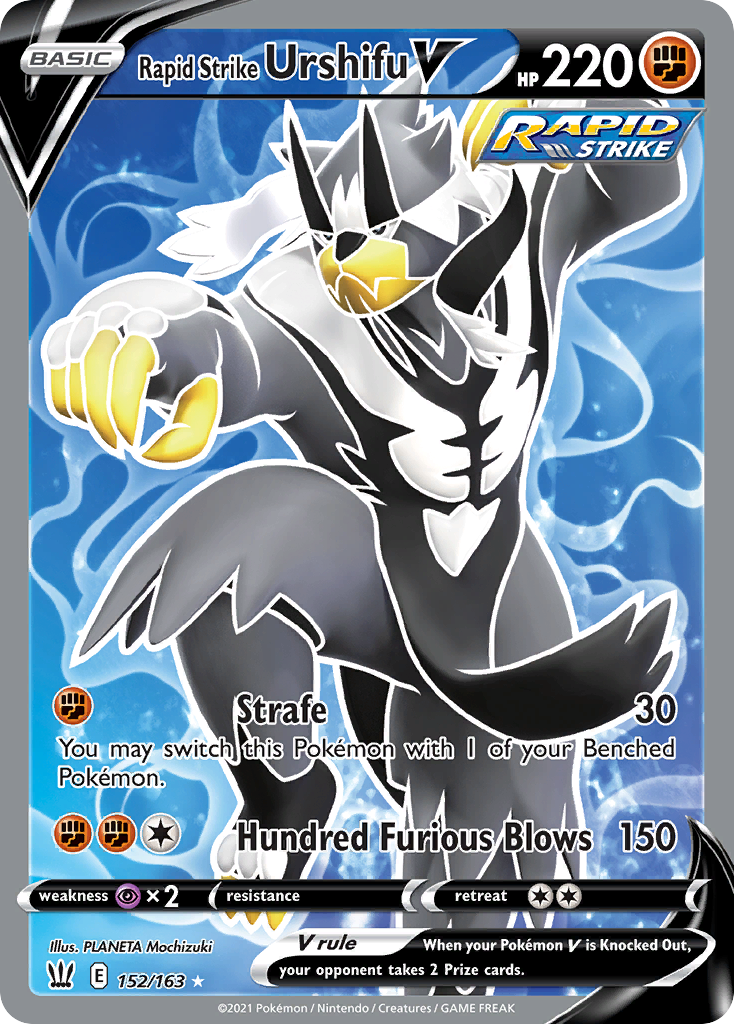 Rapid Strike Urshifu V 152 / 163