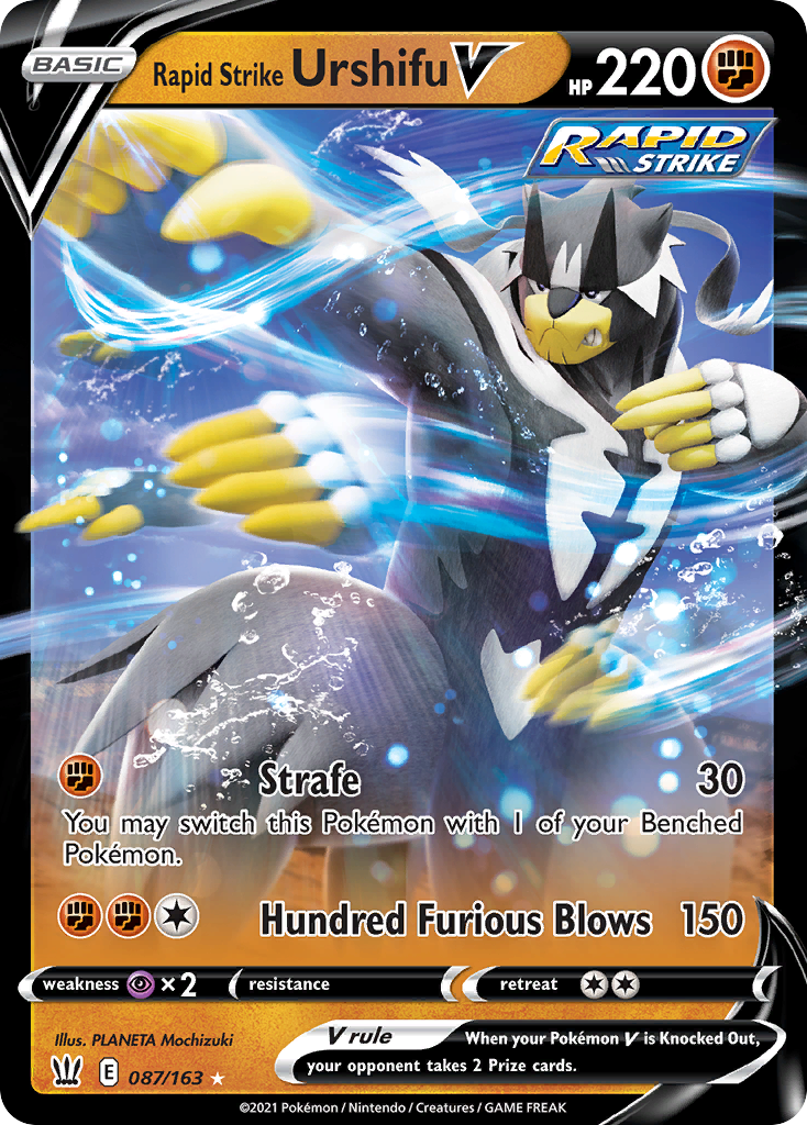 Rapid Strike Urshifu V 87 / 163