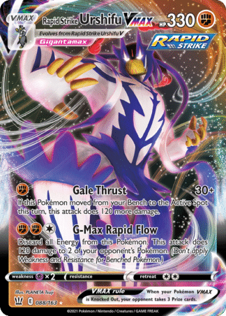 Rapid Strike Urshifu VMAX 88 / 163