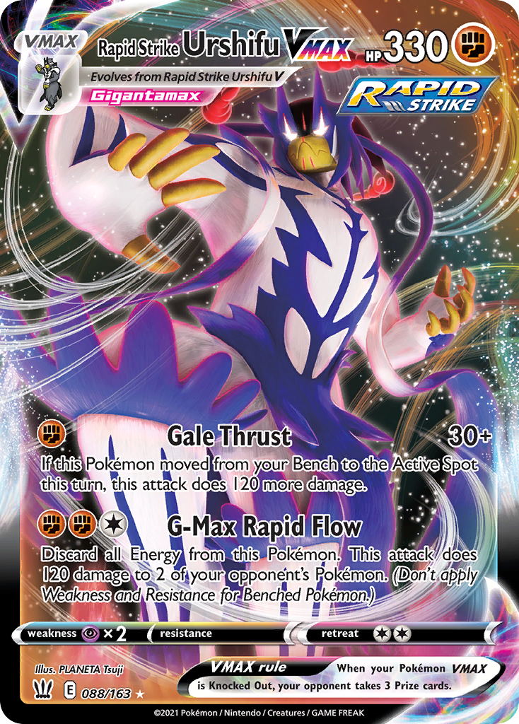 Rapid Strike Urshifu VMAX 88 / 163