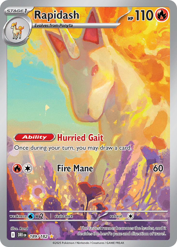 Rapidash 189 / 182