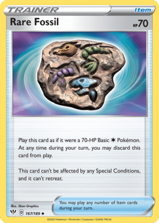 Rare Fossil 167 / 189