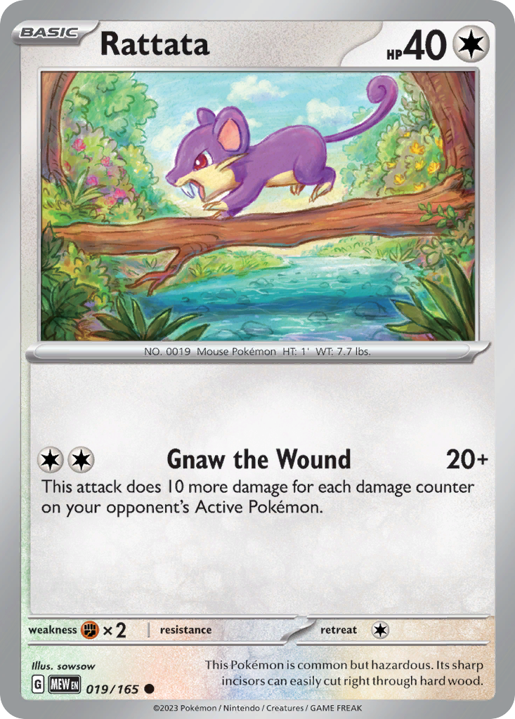 Rattata 19 / 165
