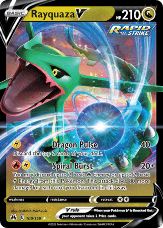 Rayquaza V 100 / 159