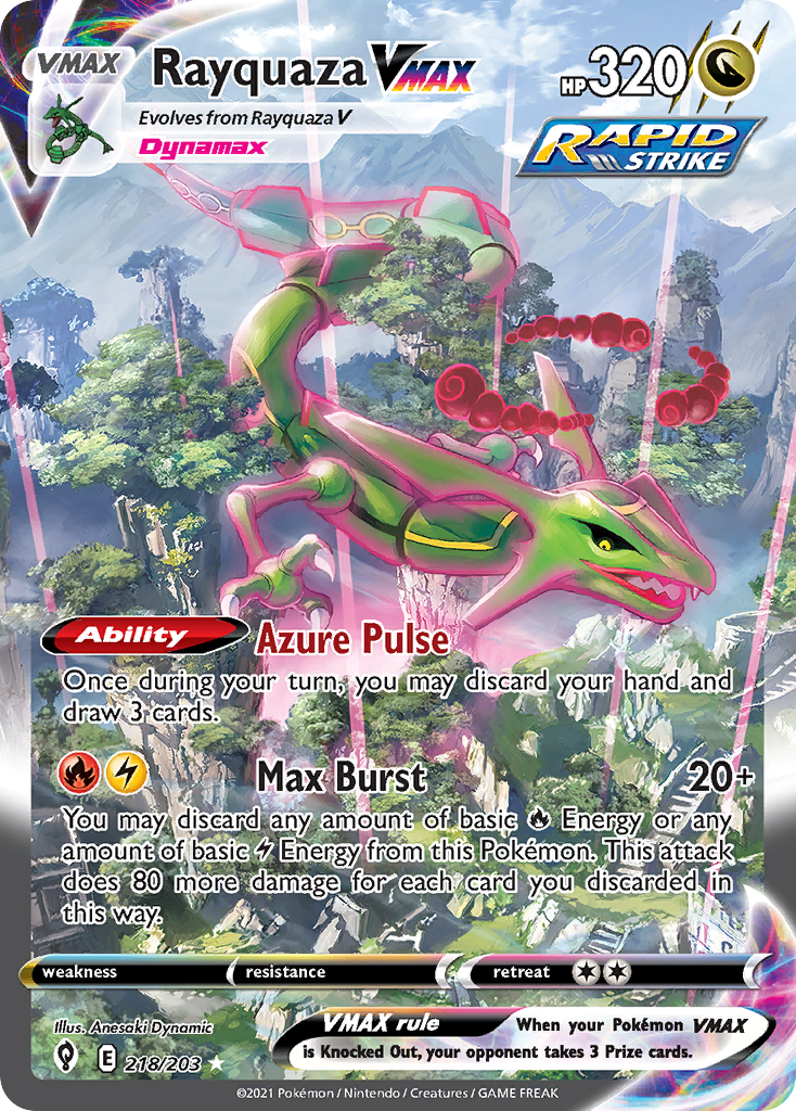 Rayquaza VMAX 218 / 203