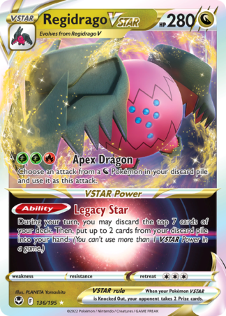 Regidrago VSTAR 136 / 195