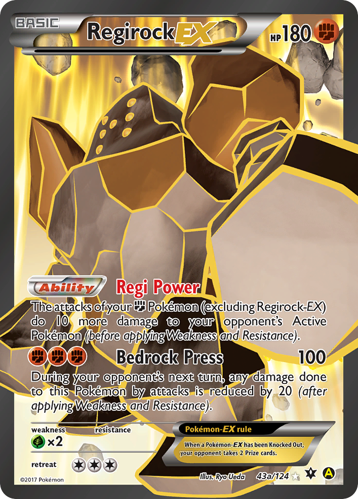 Regirock-EX 43a / 124
