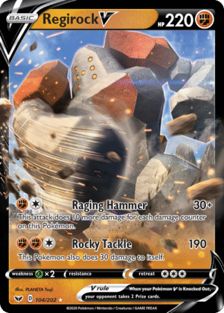 Regirock V 104 / 202
