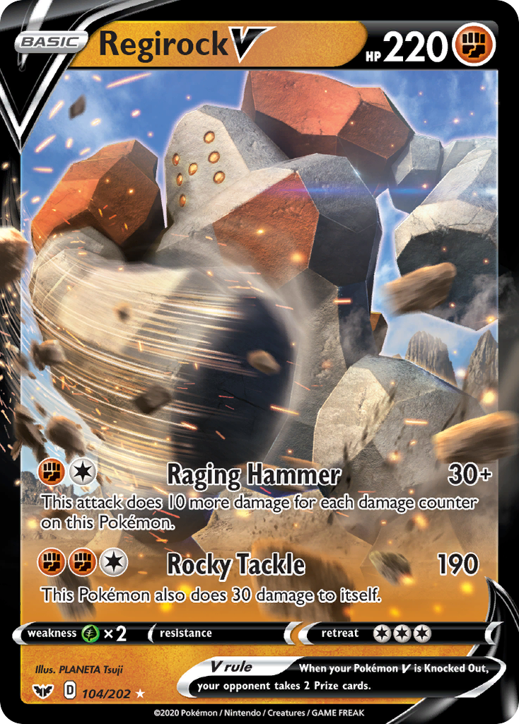 Regirock V 104 / 202