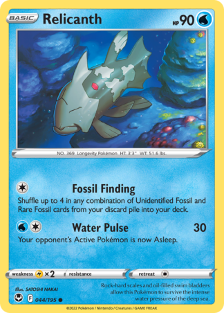 Relicanth 44 / 195