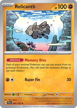 Relicanth 84 / 162
