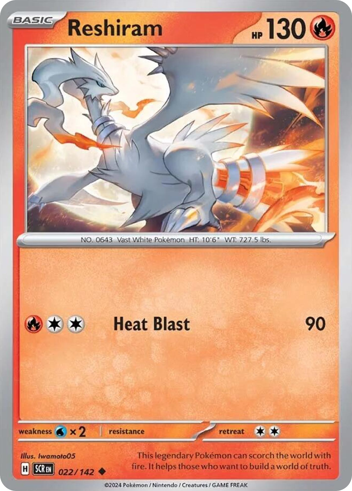 Reshiram 22 / 142