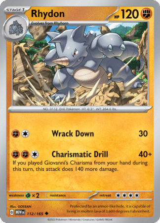 Rhydon 112 / 165