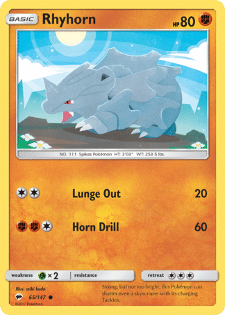 Rhyhorn 65 / 147