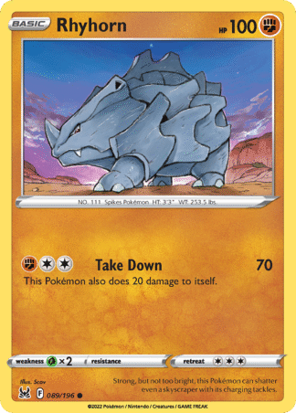Rhyhorn 89 / 196