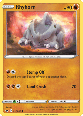 Rhyhorn 97 / 202