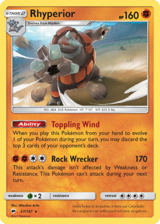 Rhyperior 67 / 147