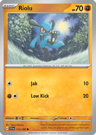 Riolu 112 / 198