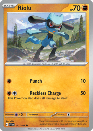 Riolu 113 / 198