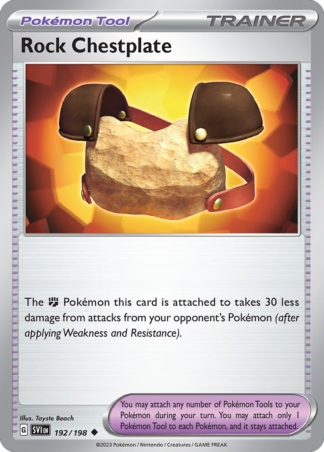 Rock Chestplate 192 / 198