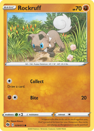 Rockruff 29 / 73