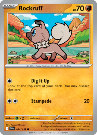Rockruff 84 / 159