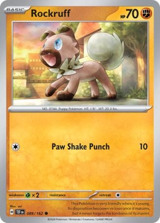 Rockruff 89 / 162