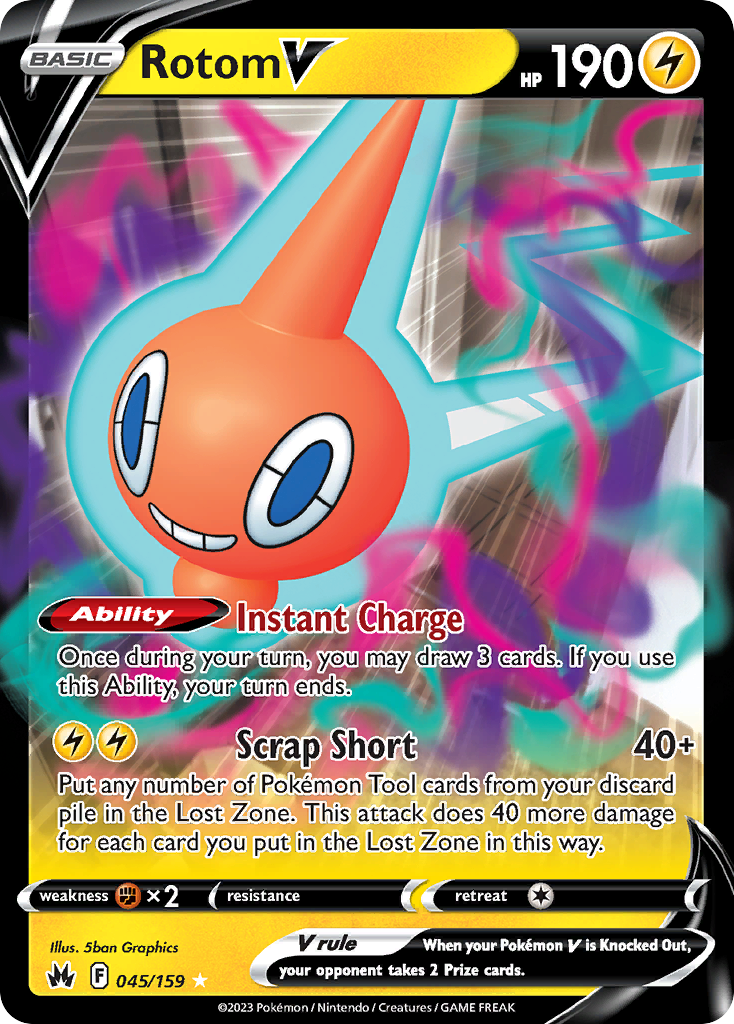 Rotom V 45 / 159