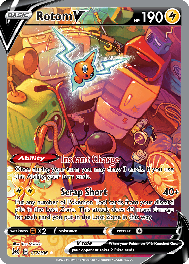 Rotom V 177 / 196