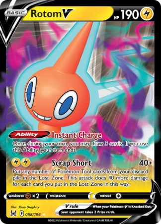 Rotom V 58 / 196