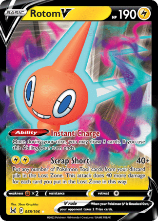 Rotom V 58 / 196