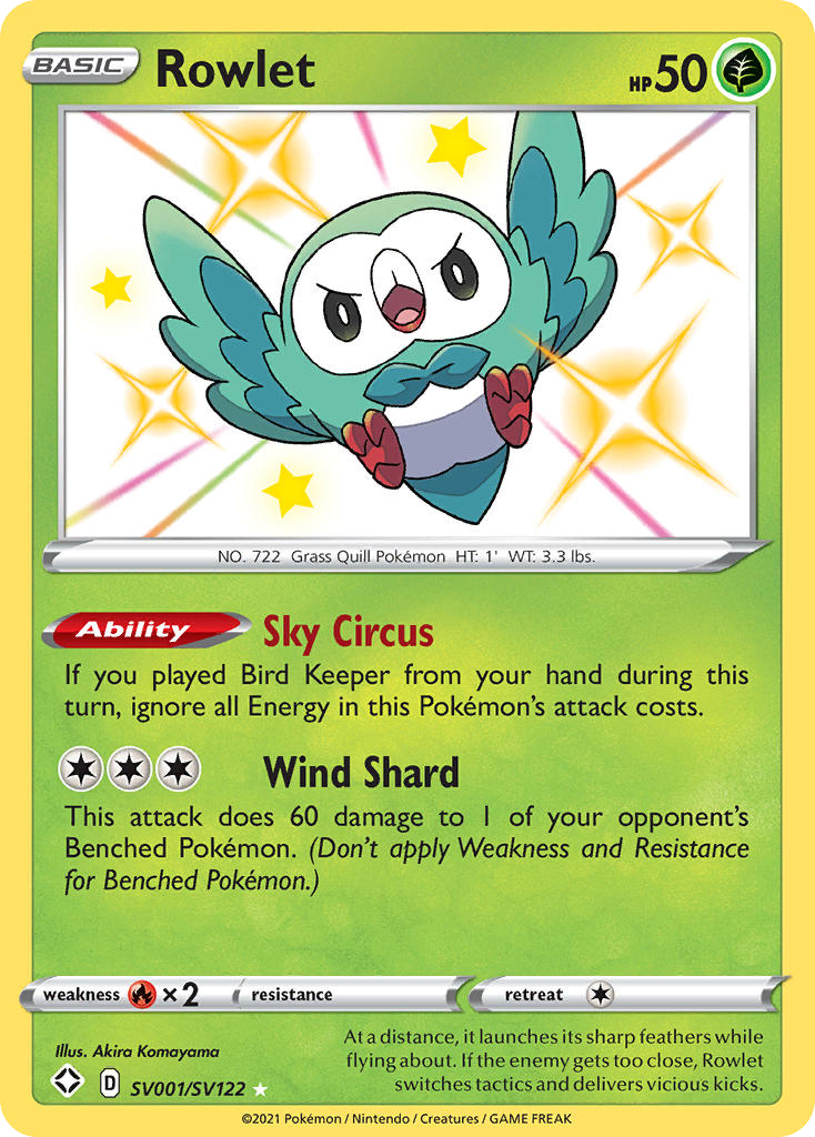 Rowlet SV001 / 72