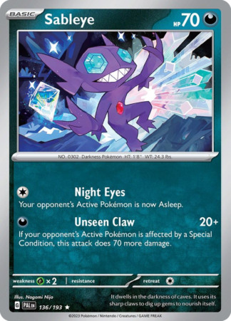 Sableye 136 / 193