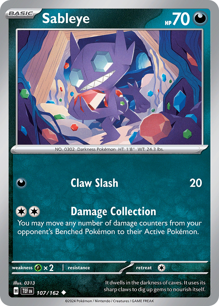 Sableye 107 / 162