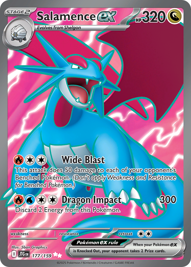 Salamence ex 177 / 159