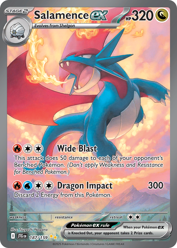 Salamence ex 187 / 159